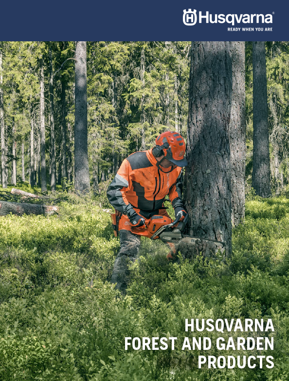 Husqvarna Branding and Marketing Support - Catalog Design
